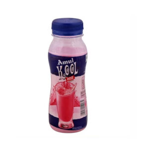 Amul Kool Rose Flavoured Milk 180 ml (Bottle)