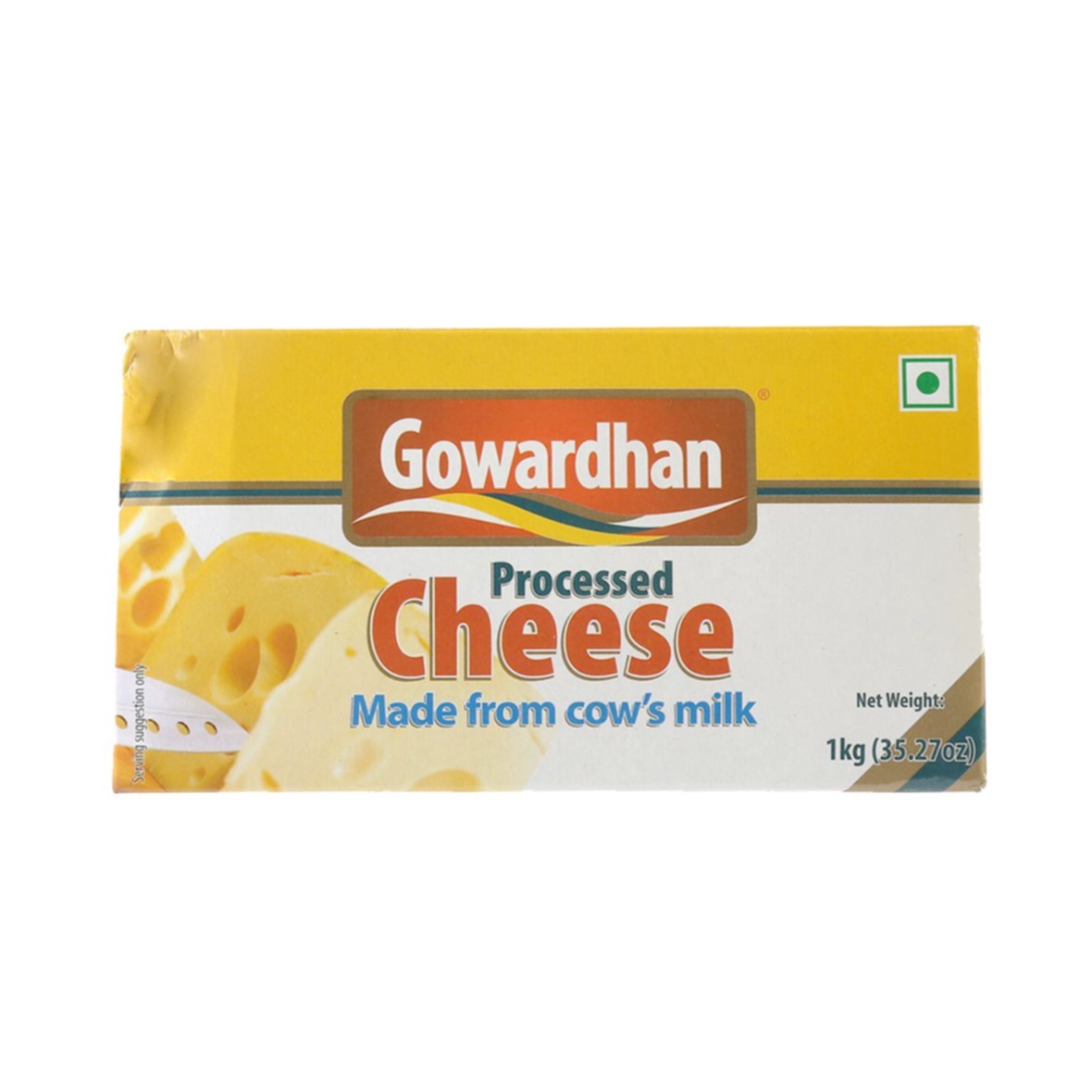 Go Plain Cheese Slices 476 g (Pouch)