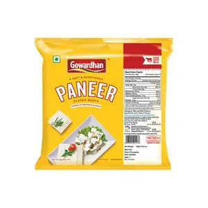 Gowardhan Soft & Nutritious Paneer Classic Block 200 g (Pouch)