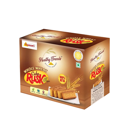 BAKITO'S Handmade Premium Wheat Grain Fruit Cake Rusk, 300 Grams