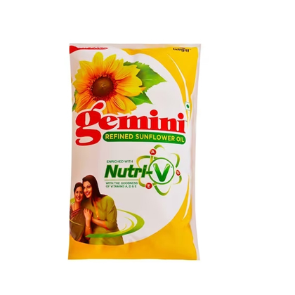 Gemini Refined Sunflower Oil 1 L