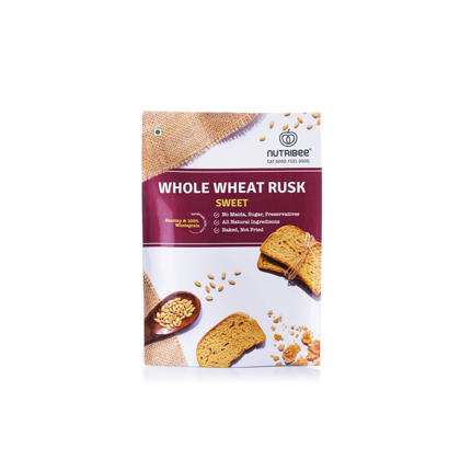 Healthy Trends Whole Wheat Milk Toast 200 Grams x 4 Packs